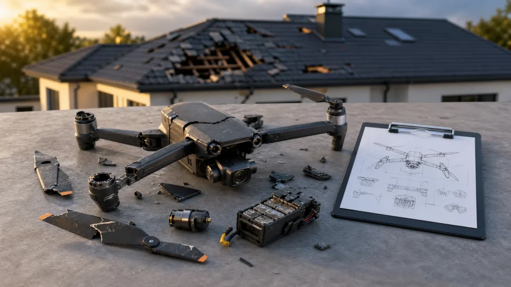 Commercial Drone Crash Liability Claims