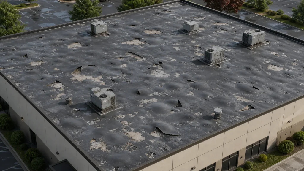 Hail Damage Commercial Roof Claim: Step-by-Step